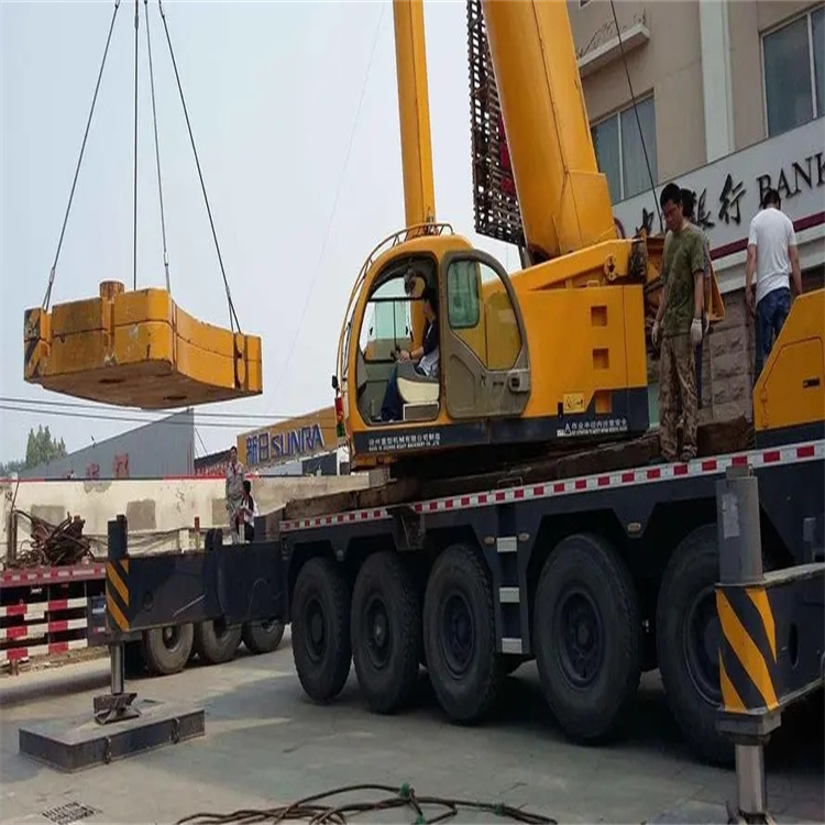 瑞溪镇当地吊车出租|机器吊装|75吨|工厂搬迁服务